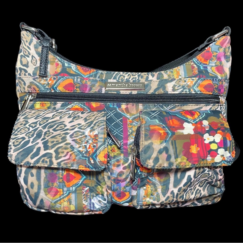 Samantha Brown To-Go Double Pocket Hobo
Tropical Tribal Leopard Crossbody